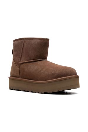 brown leather ankle-boots UGG KIDS | 1143700KCHE